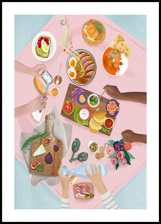 Affiche de brunch