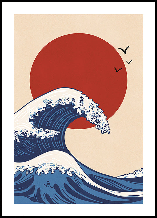 Vague de soleil Poster