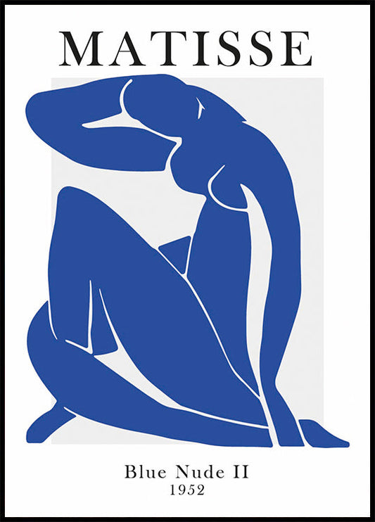 Affiche Nu bleu de H. Matisse