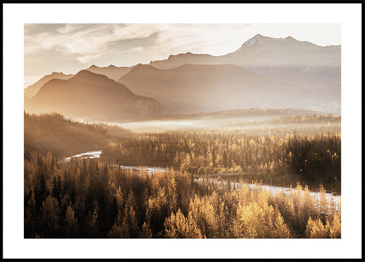 Affiche du Matin d'or dans la vallée