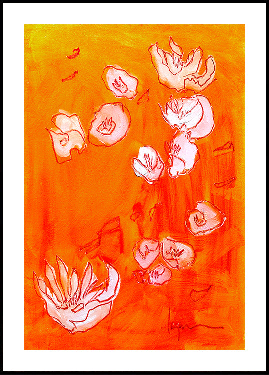 Dreamgarden6 Ocre Poster