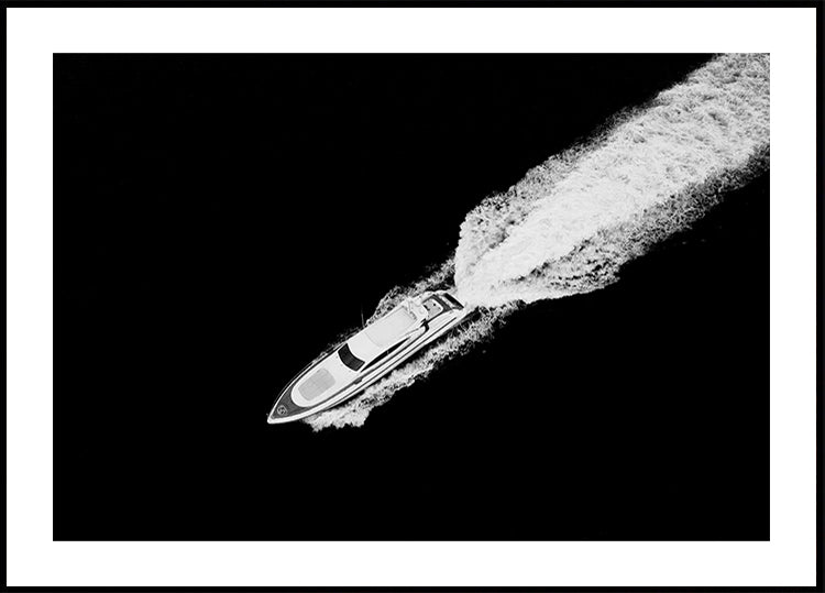 Affiche de voyage monochrome