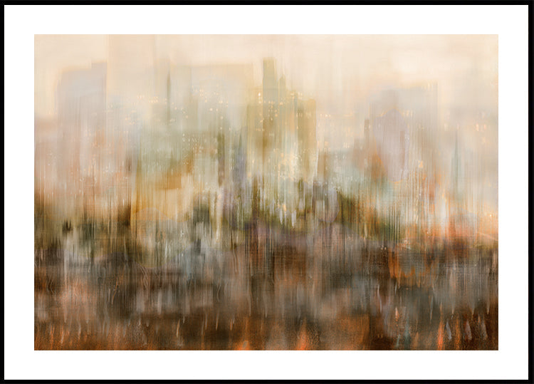 Affiche de la ville du soir