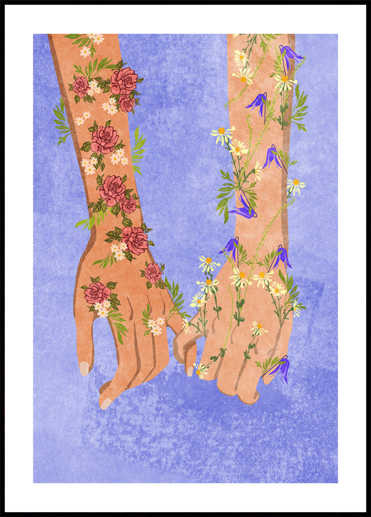 Se tenir la main Poster