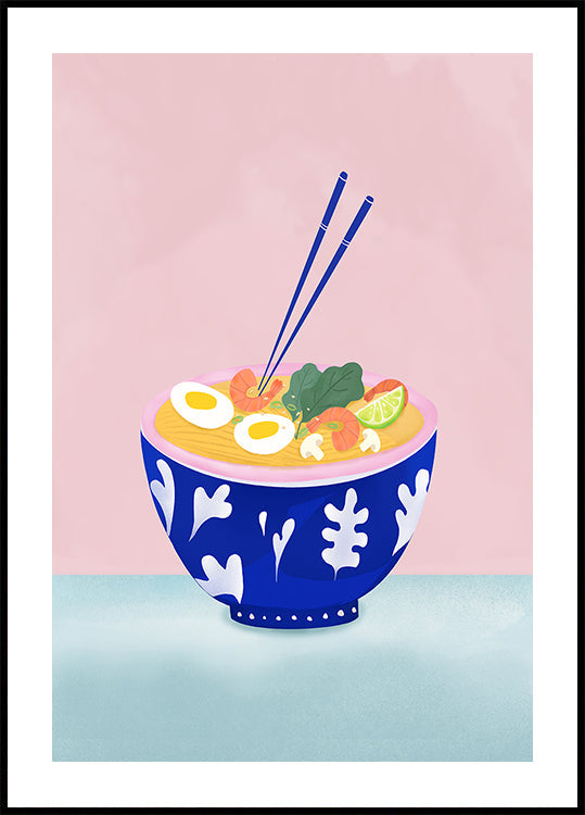Bol de ramen Poster