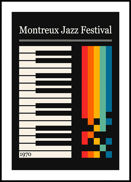 Affiche du Festival de Jazz de Montreux