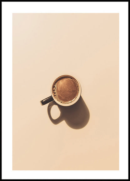 Affiche Une tasse de café 