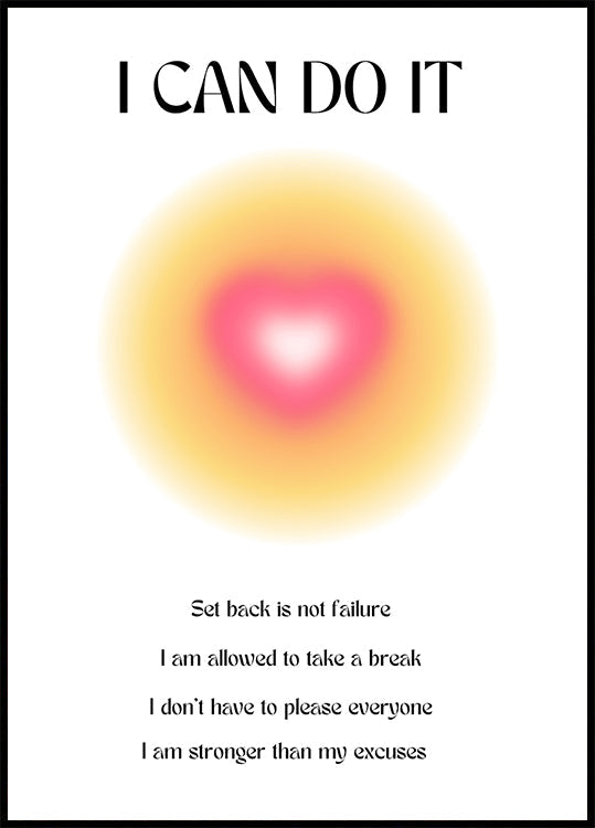 Aura de motivation Poster