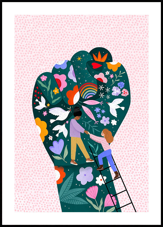 Affiche de solidarité