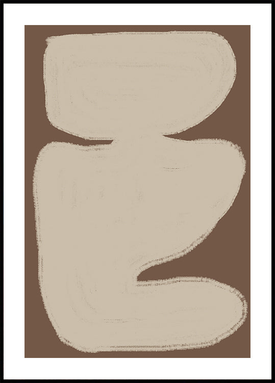 Murmure abstrait Poster