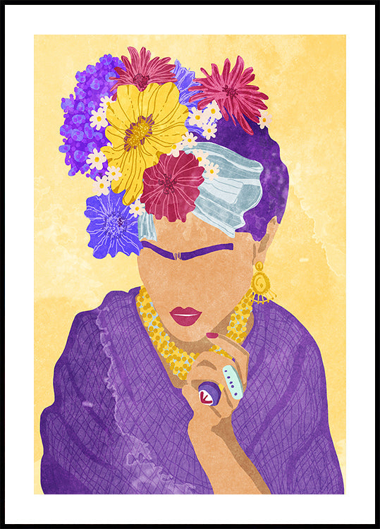 Frida et les fleurs