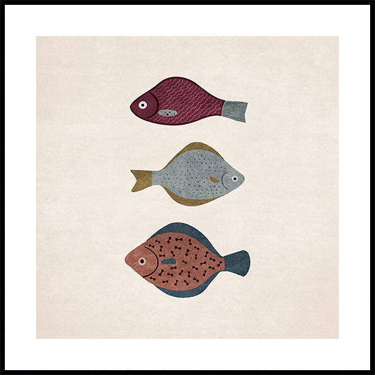 Trio de formes de poisson (NOUVEAU)