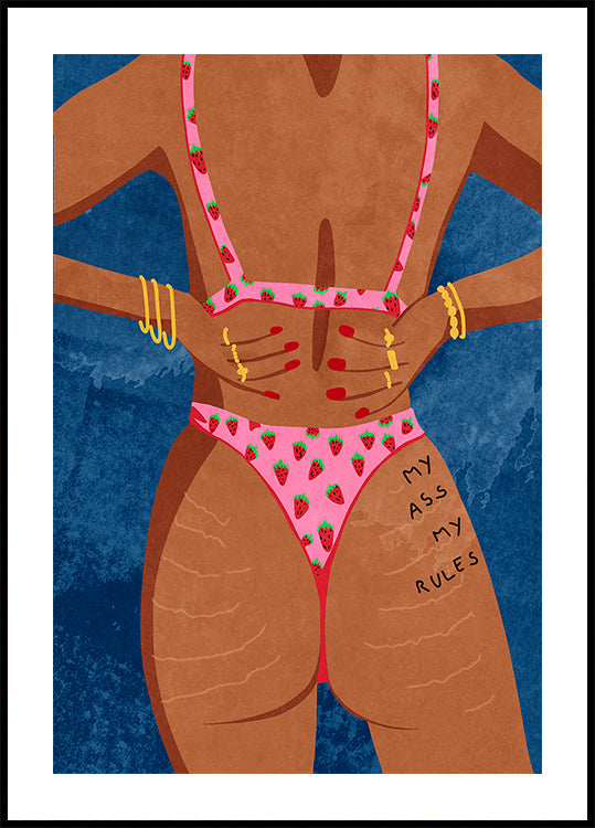 Mon cul mes règles Poster