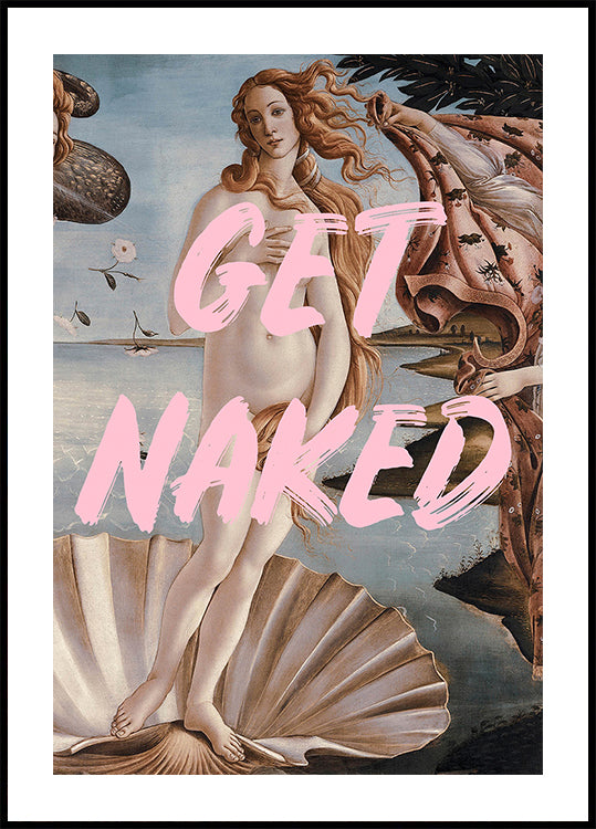 Vénus se met nue Poster