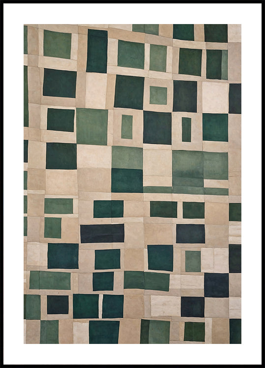 Mosaïque d'émeraude