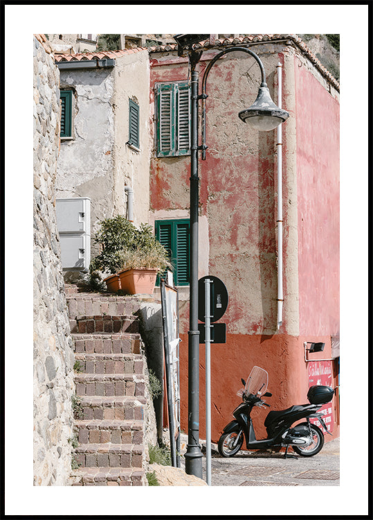 Scène de rue Scilla, Italie