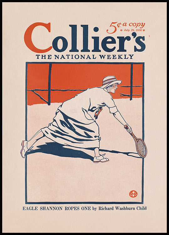 Collier's, l'hebdomadaire national, Eagle Shannon Ropes One Poster