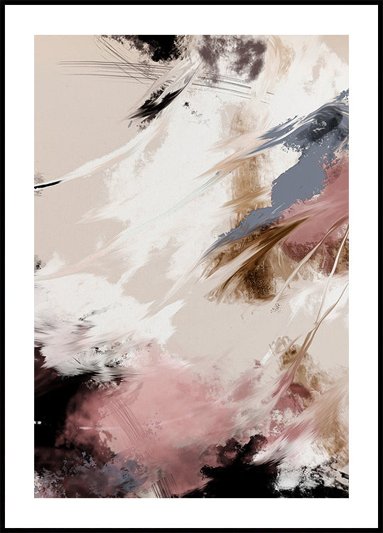 Nuages ​​​​éclaboussants Poster