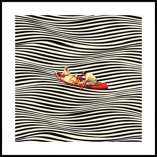 Le vrai voyage en bateau Poster