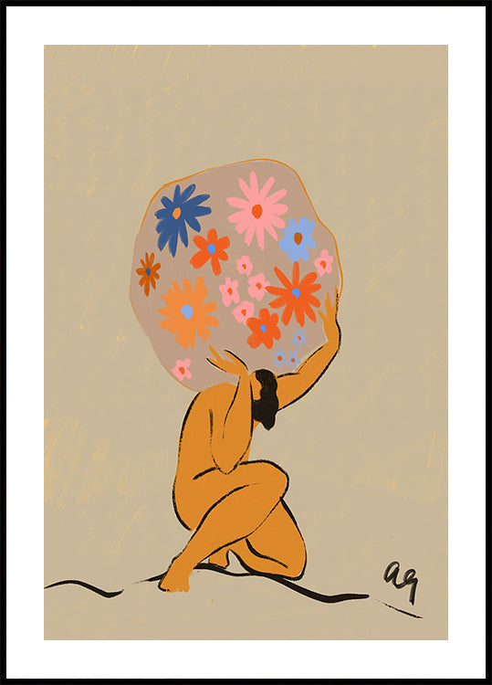 Le monde sur ses épaules Poster