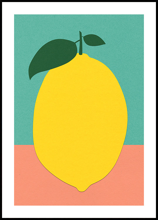 Citron à deux feuilles Poster