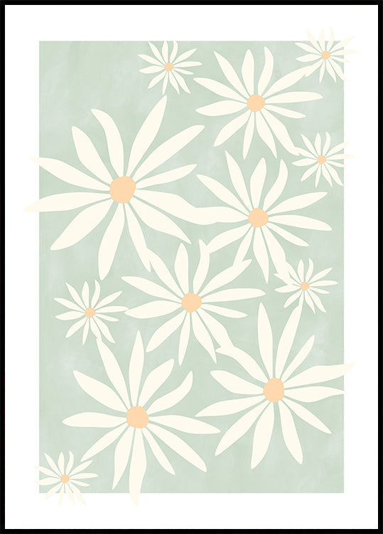 Pétales sur sauge Poster