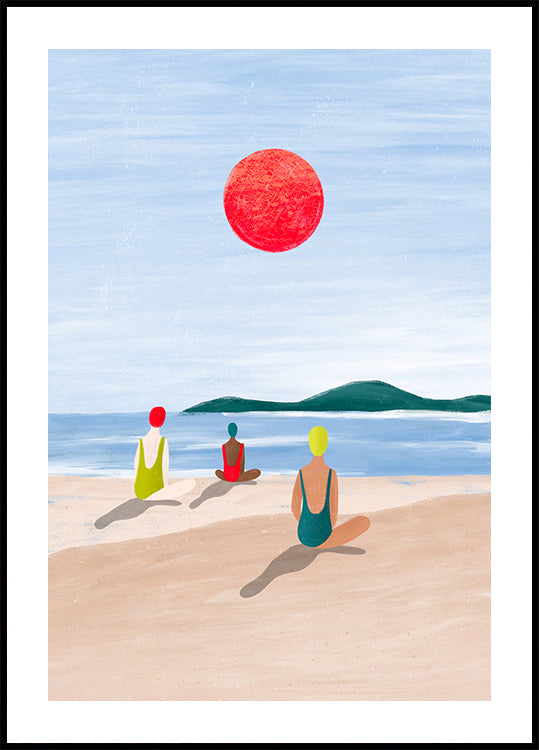 Filles à la plage