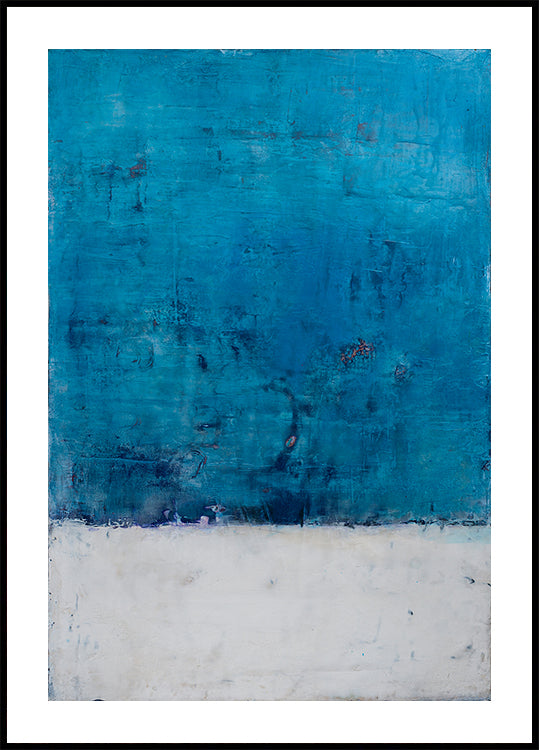 Sérénité bleue Poster