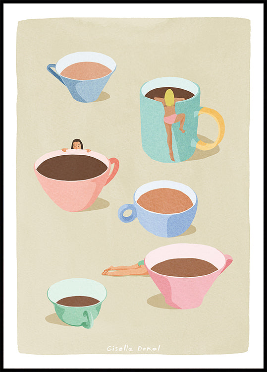 Mesdames au café