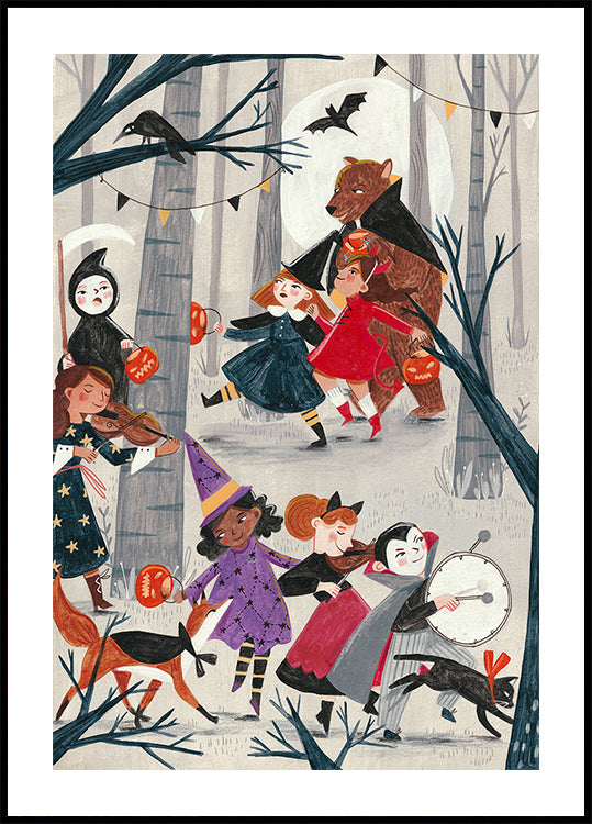 Défilé d'Halloween Poster