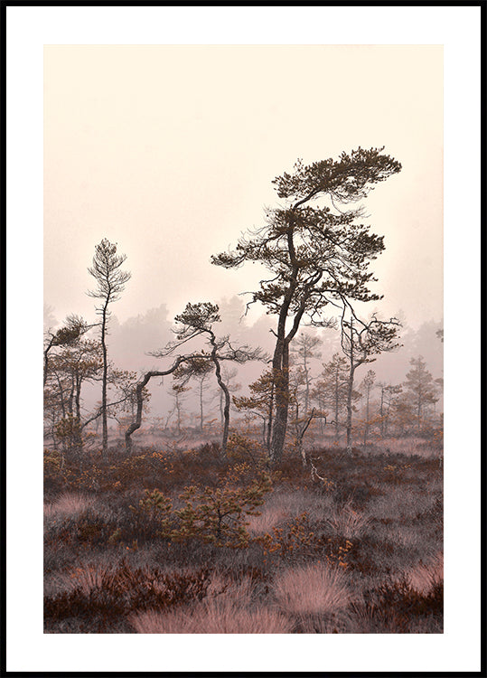 Arbres sculpturaux Poster