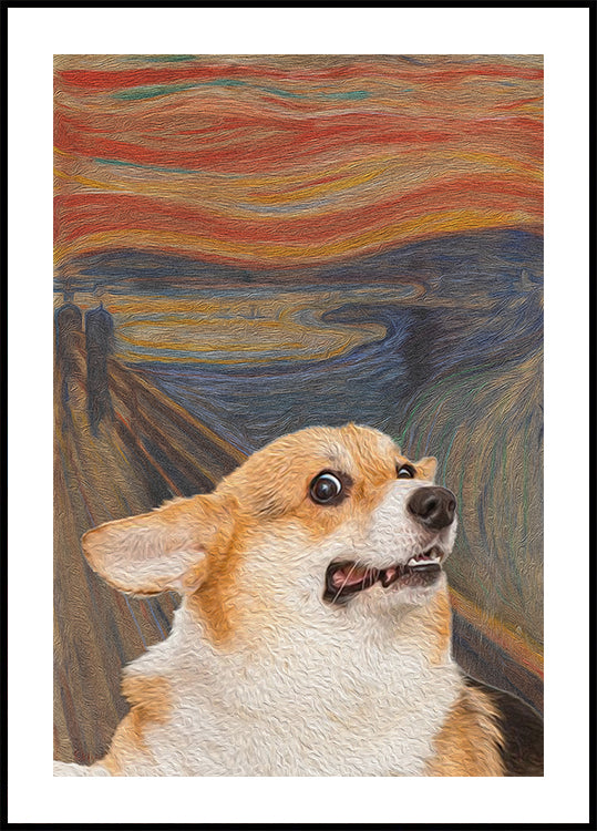 Le Woof Poster