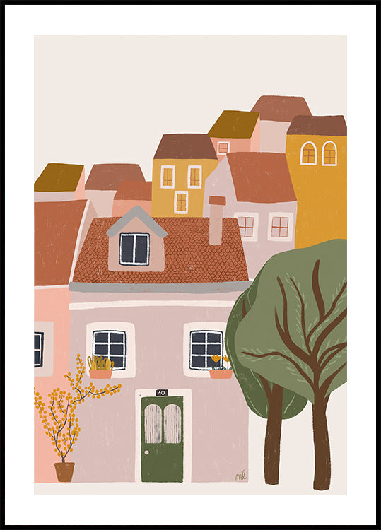 Rue de Lisbonne Poster