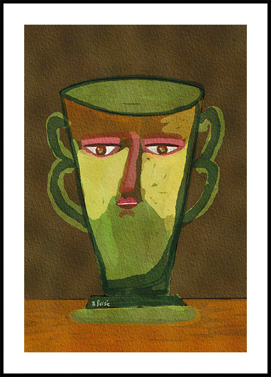 Mug homme version marron