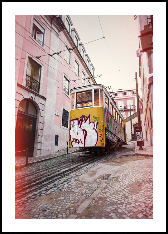 Tramway de rue Poster