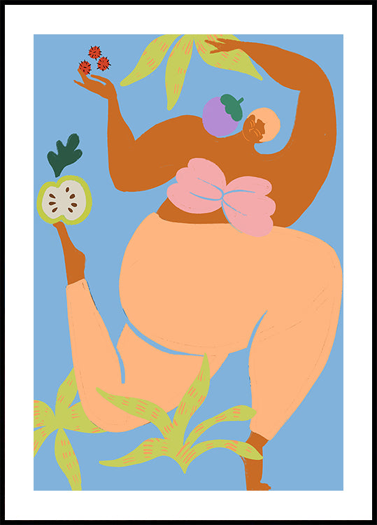 Course fruitée Poster