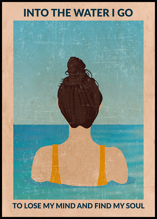 Dans l'eau (brune)
