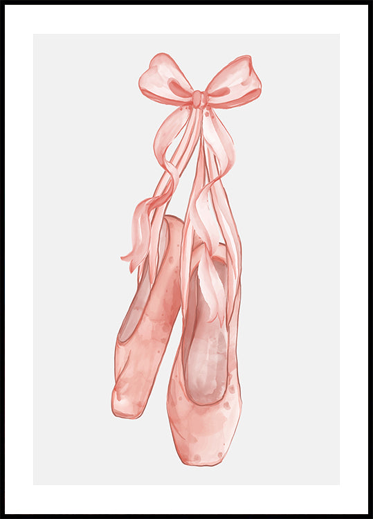 Chaussures de ballet Poster