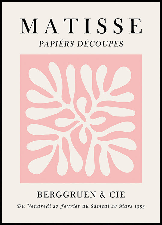 Affiche florale Matisse 11