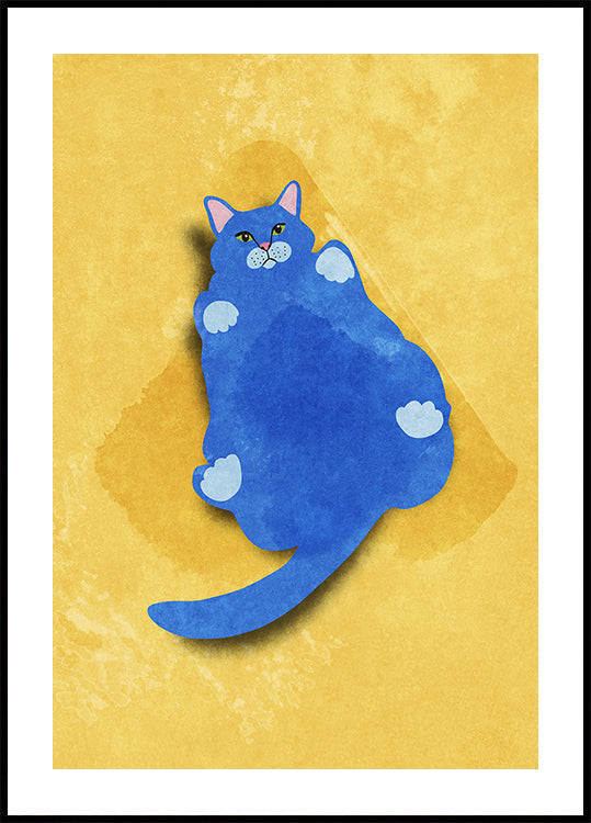Gros chat Poster