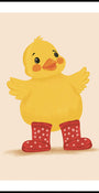 Affiche du Petit Canard aux Bottes Rouges