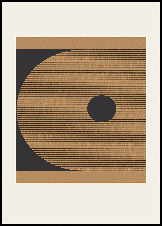 Éclipse géométrique Poster
