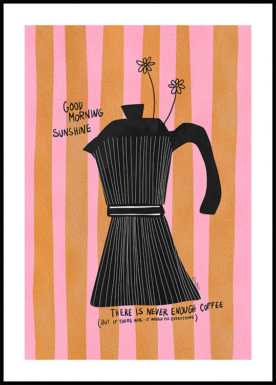 Mocca Café Soleil Poster