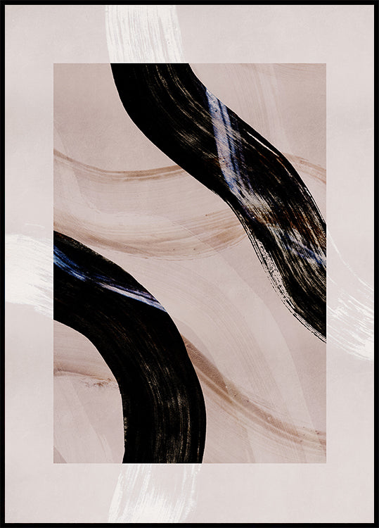 Lignes et formes 5 Poster