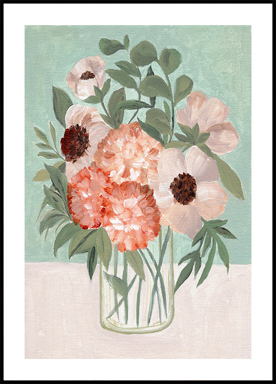 Beautés du jardin Poster