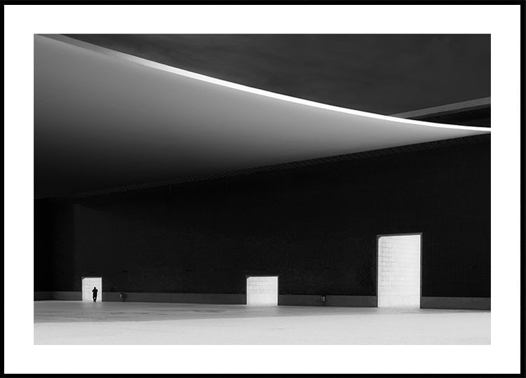 Portes blanches Poster