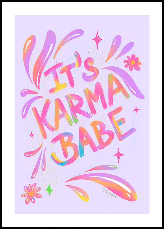 Karma Bébé Poster