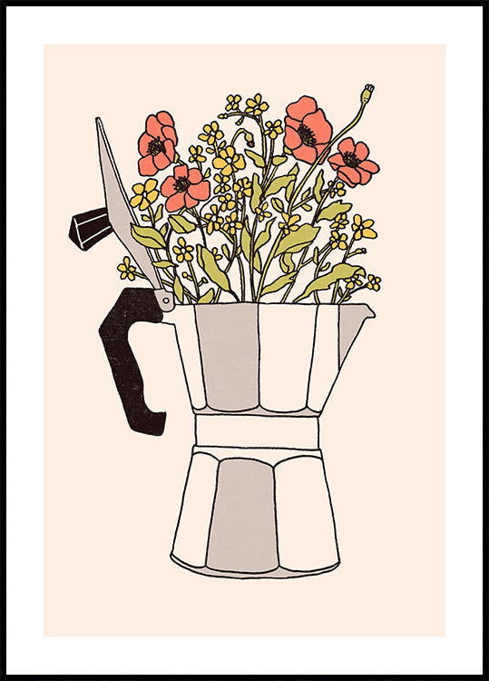 Fleurs de Moka Poster