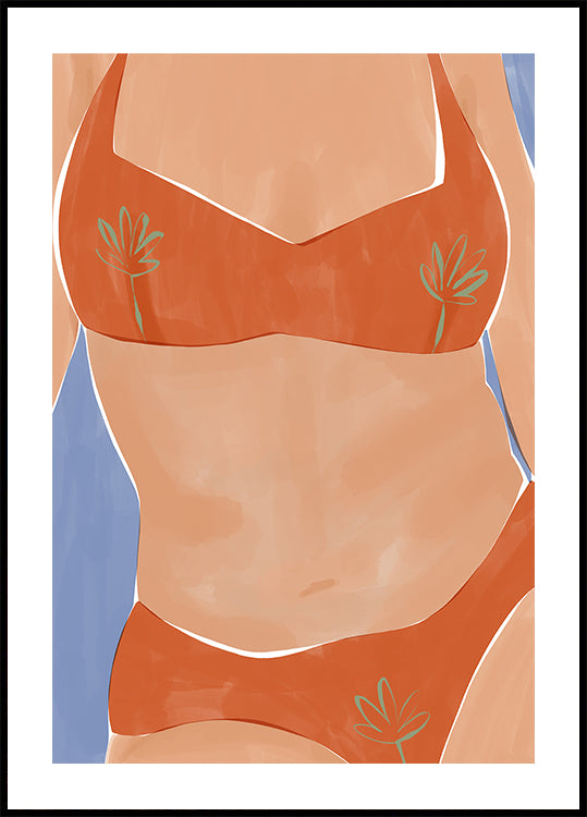 Bébé en bikini