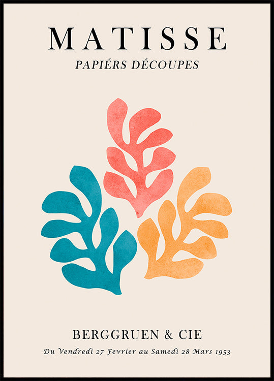 Matisse floral 3 Poster